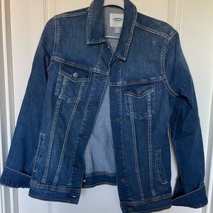 Old Navy dark denim jacket